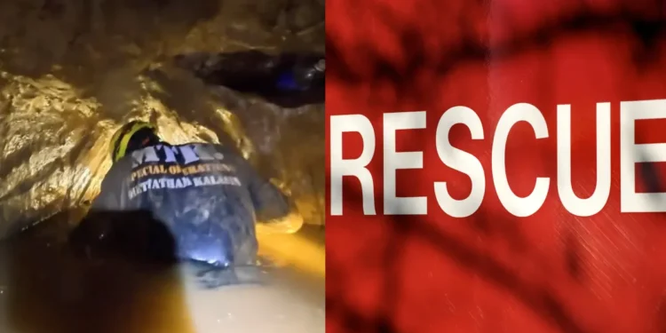 Laos cave rescue operation gold miners